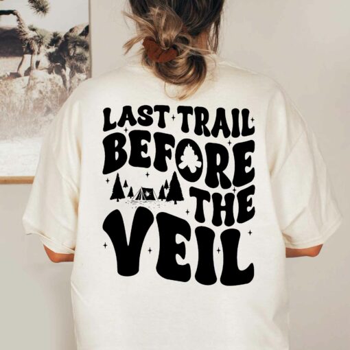 Gingerglowgifts Gifts for Wedding, Last Trail Before The Veil T-Shirt VTM134TS