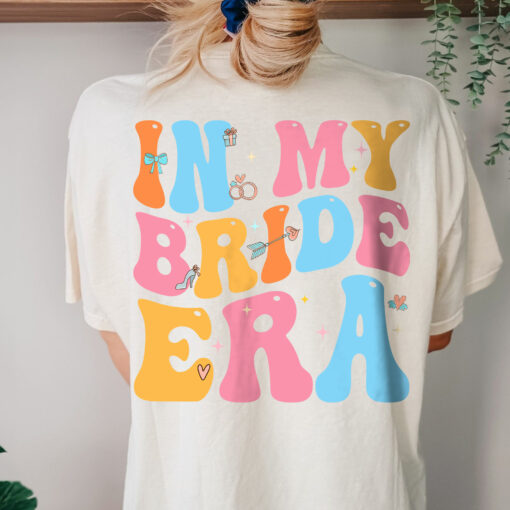 Gingerglowgifts Bridal Party Gifts, In My Bride Era T-Shirt VTM135TS